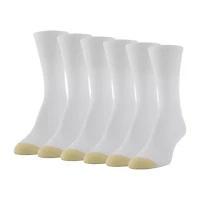 Gold Toe Casual Ultra Soft Womens 6 Pair Crew Socks