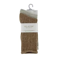Gold Toe Super Soft Womens 2 Pair Crew Socks