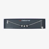 Liz Claiborne Womens Glass Strand Bracelet