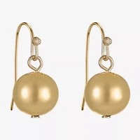Liz Claiborne Womens Round Drop Earrings
