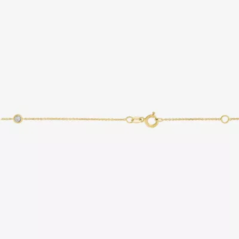 Diamond Addiction (G-H / Si2-I1) Womens 1/3 CT. T.W. Lab Grown White 10K Gold Pendant Necklace