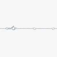 Diamond Addiction (G-H / Si2-I1) Womens 1/3 CT. T.W. Lab Grown White Diamond 10K White Gold Flower 16 Inch Pendant Necklace