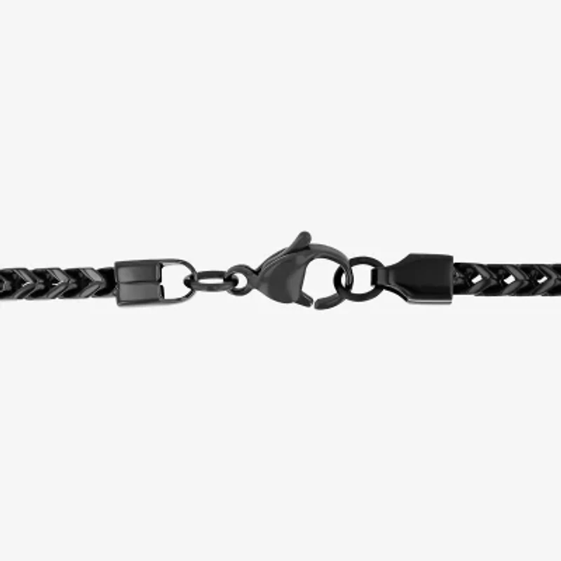 Mens Stainless Steel 24 Inch Link Chain Necklace