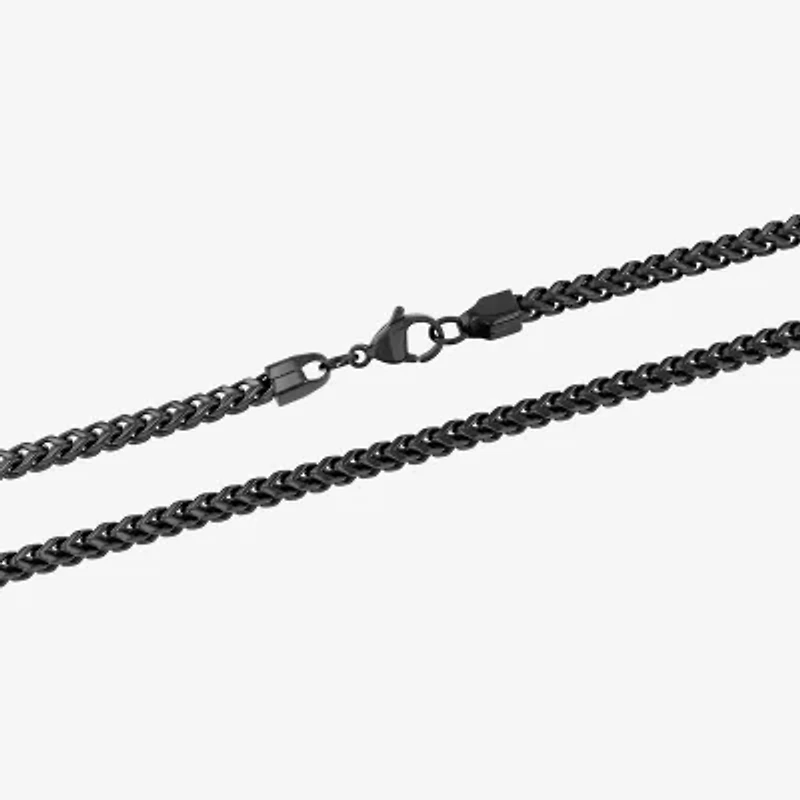 Mens Stainless Steel 24 Inch Link Chain Necklace