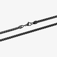 Mens Stainless Steel 24 Inch Link Chain Necklace