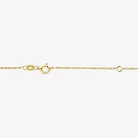 Diamond Accent (G-H / Si2-I1) North Star Womens Lab Grown White 14K Gold Over Silver Sterling 18 Inch Pendant Necklace