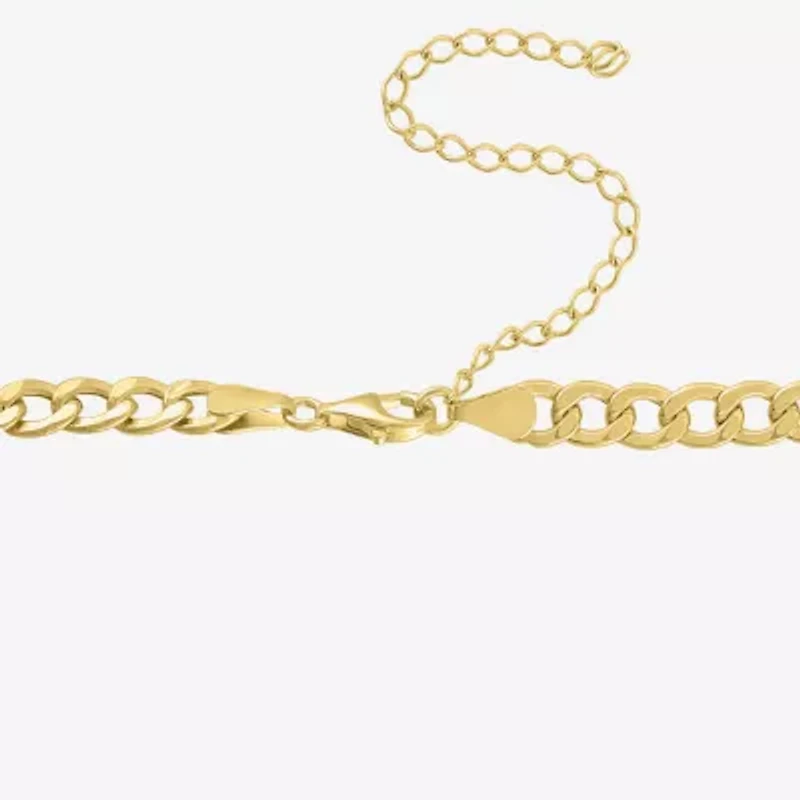 Diamond Addiction (G-H / Si2-I1) Womens Diamond Accent Lab Grown White Diamond 14K Gold Over Silver 18 Inch Pendant Necklace