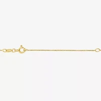 Diamond Blossom (G-H / I1-I2) Womens 1/4 CT. T.W. Lab Grown White Diamond 14K Gold Over Silver Sterling Silver Cross 16 Inch Pendant Necklace