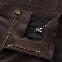 Haggar Corduroy Mens Straight Fit Flat Front Pant
