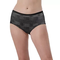Hanes Ultimate™ Cool Comfort™ Cotton Ultra Soft Womens Average + Full Figure Cooling 7 Pack Brief Panty 40h7cc
