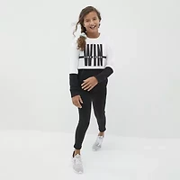 Xersion Active Little & Big Kid Girls Quick Dry High Rise 7/8 Ankle Legging