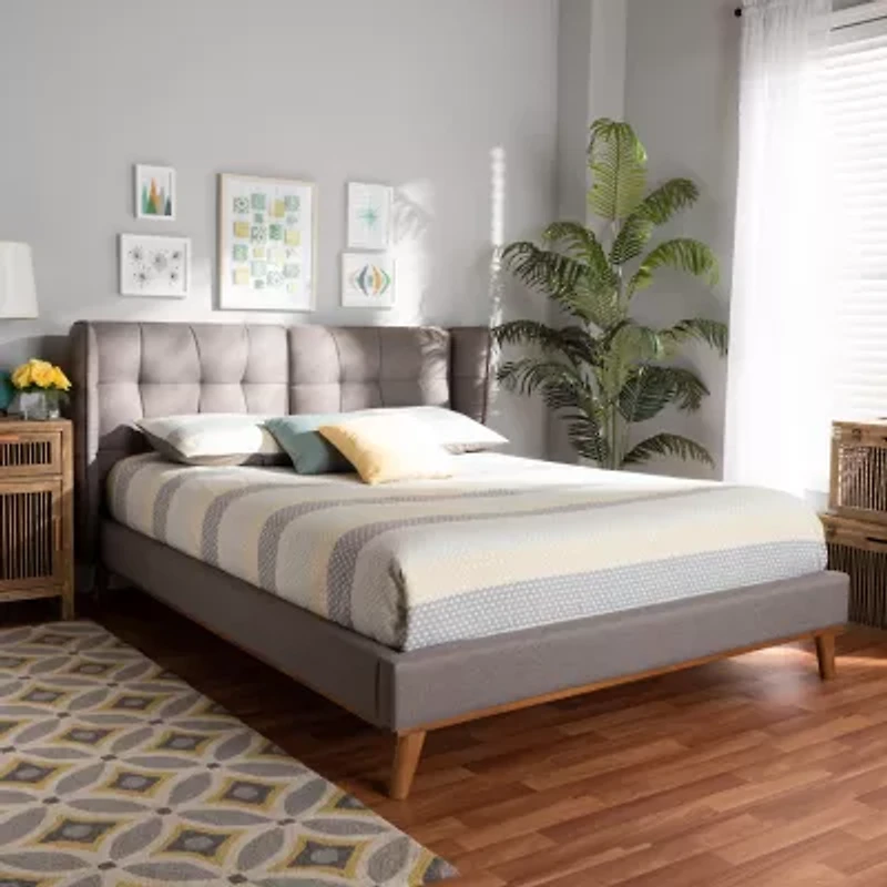 Gretchen Upholstered Platform Bed