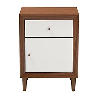 Harlow Bedroom Collection 1-Drawer Nightstand