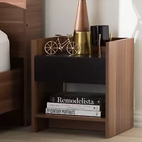 Vanda Bedroom Collection 1-Drawer Nightstand