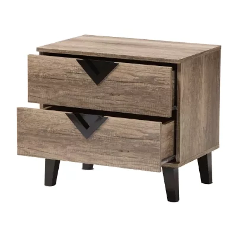 Swanson Bedroom Collection 2-Drawer Nightstand