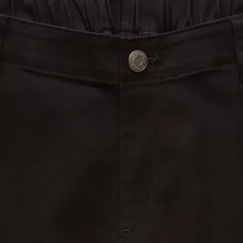 St. John's Bay Plus Adaptive "Seated" Womens Mid Rise Straight Leg Jean