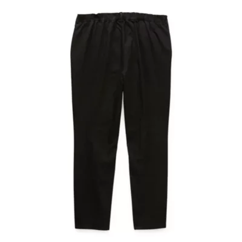 St. John's Bay Plus Adaptive "Seated" Womens Mid Rise Straight Leg Jean