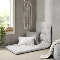 Intelligent Design Arwen Poly Chenille Lounge Floor Pillow Cushion