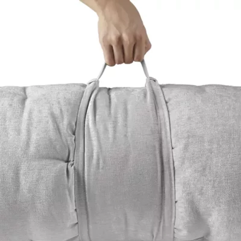 Intelligent Design Arwen Poly Chenille Lounge Floor Pillow Cushion