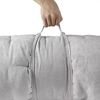 Intelligent Design Arwen Poly Chenille Lounge Floor Pillow Cushion