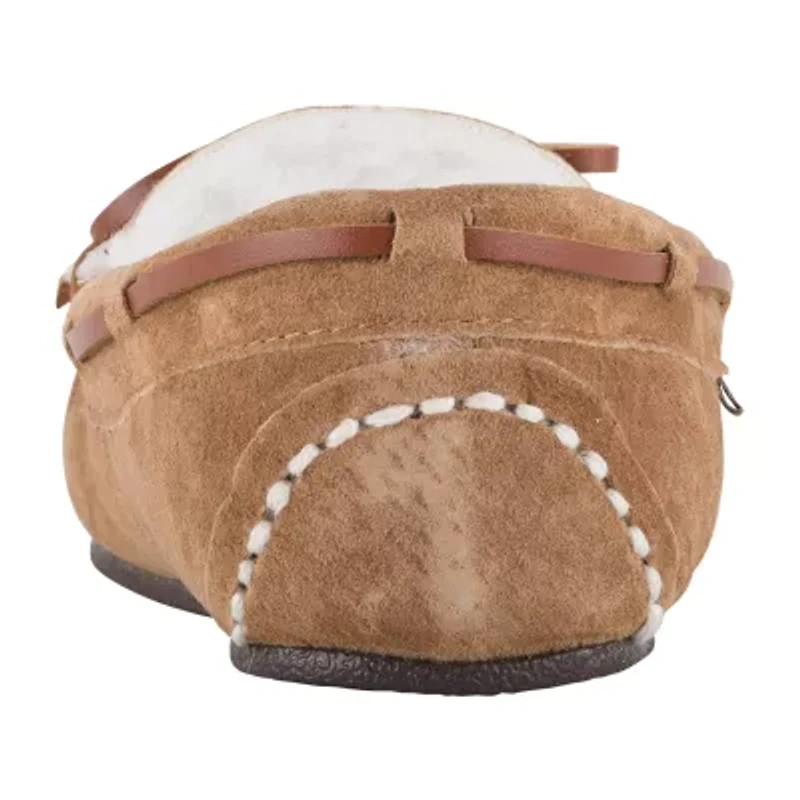 Lamo Womens Moccasin Slippers Wide Width