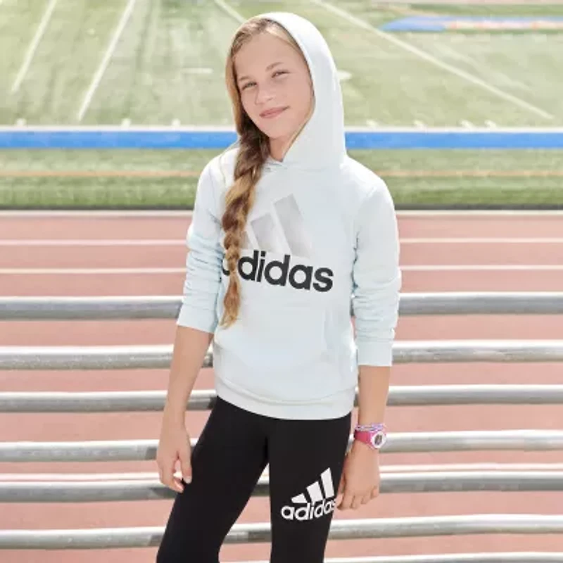adidas Big Kid Girls Mid Rise Active Full Length Leggings