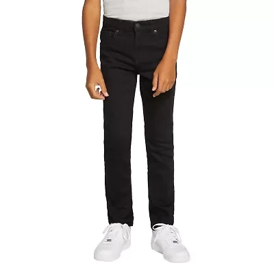 Levi's Big Kid Boys Adjustable Waist Stretch Fabric 510 Skinny Fit Denim Jean