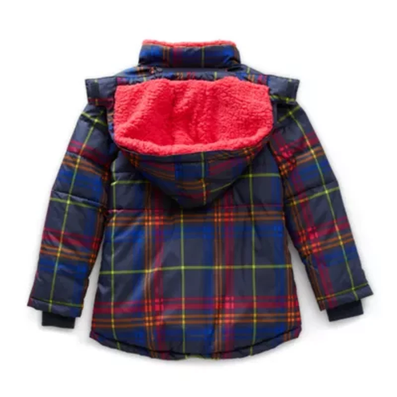 Thereabouts Little & Big Girls Hooded Heavyweight Jacket