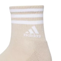 adidas Womens 3 Pair Quarter Ankle Socks