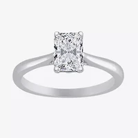 1 CT. Lab-Grown (G / VS2)  Diamond Radiant-cut Solitaire Engagement Ring 10K Gold
