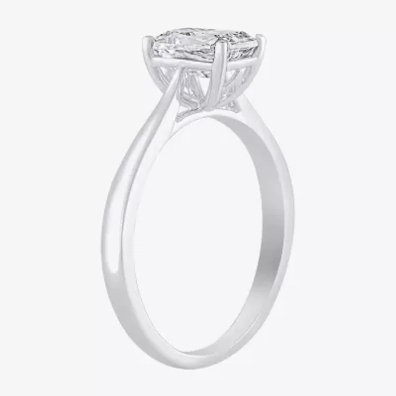 1 CT. Lab-Grown (G / VS2)  Diamond Radiant-cut Solitaire Engagement Ring 10K Gold