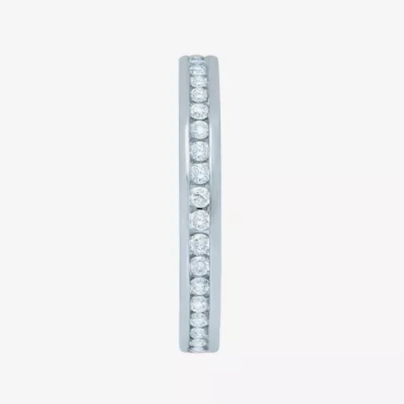 CT.T.W. Natural Diamond 14K White Gold Eternity Band