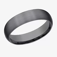 Mens 6MM Tantalum Wedding Band
