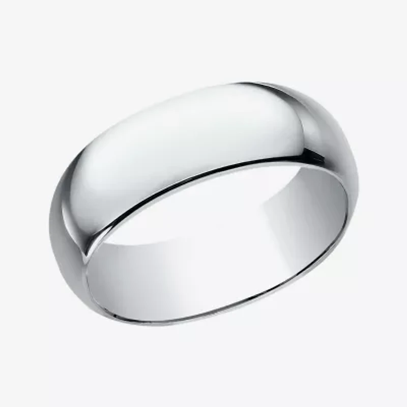 Mens 8MM 10K Gold Wedding Band