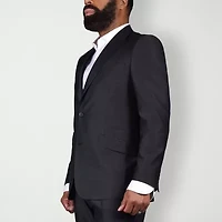 Steve Harvey Shantung Mens Classic Fit Suit Jacket