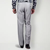 Steve Harvey Shantung Mens Classic Fit Pleated Front Suit Pant