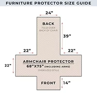 Linery Floral Chair Protector