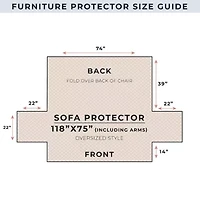 Linery Floral Sofa Protector