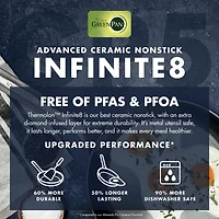 GreenPan GP5 Ceramic Non-Stick 15-pc.Cookware Set