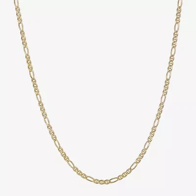 Made in Italy Unisex Adult 14K Gold 18 Inch Fashion Chain Necklace