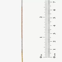 Made in Italy Womens 14K Gold 18 Inch Fashion Chain Necklace