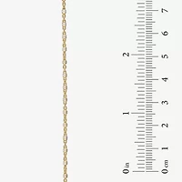 Made in Italy Womens 14K Gold 18 Inch Fashion Chain Necklace