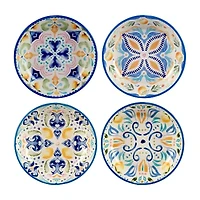 Certified International Lemonade 4-pc. Earthenware Soup Bowl