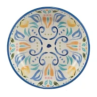 Certified International Lemonade 4-pc. Earthenware Soup Bowl