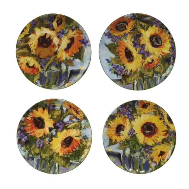 Certified International Sunflower Bouquet 16-pc. Earthenware Dinnerware Set