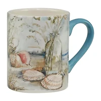 Certified International Coastal Landscape 4-pc. Coffee Mug