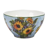 Certified International Sunflower Bouquet Serving Bowl