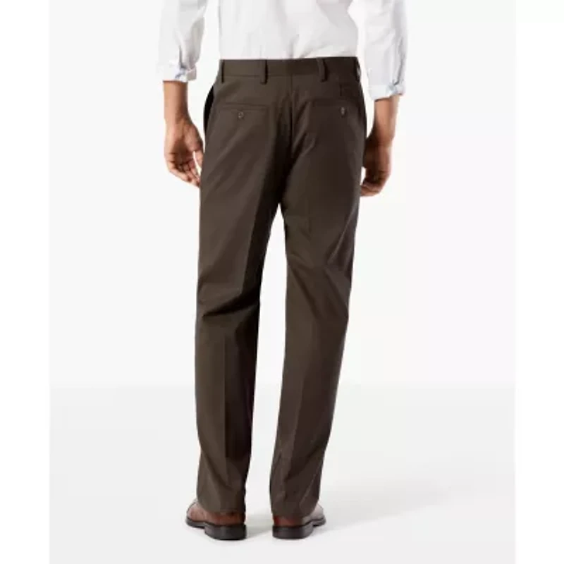 Dockers Easy Khaki With Stretch Mens Comfort Waistband Classic Fit Pleated Pant