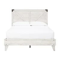 Signature Design By Ashley Shawburn Crossbuck Panel Platform Bed