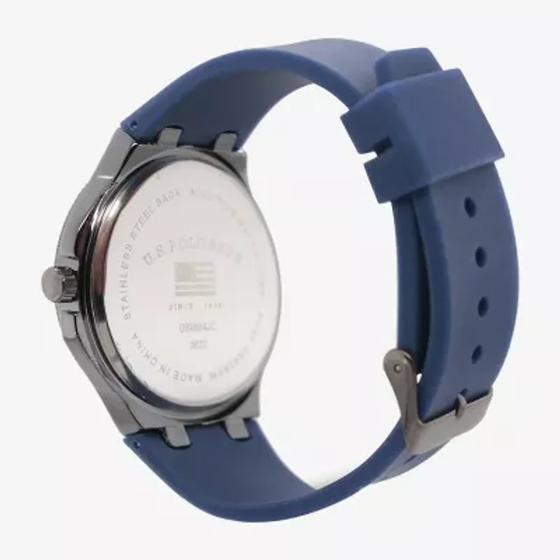 U.S. Polo Assn. Mens Blue Strap Watch Us9804jc
